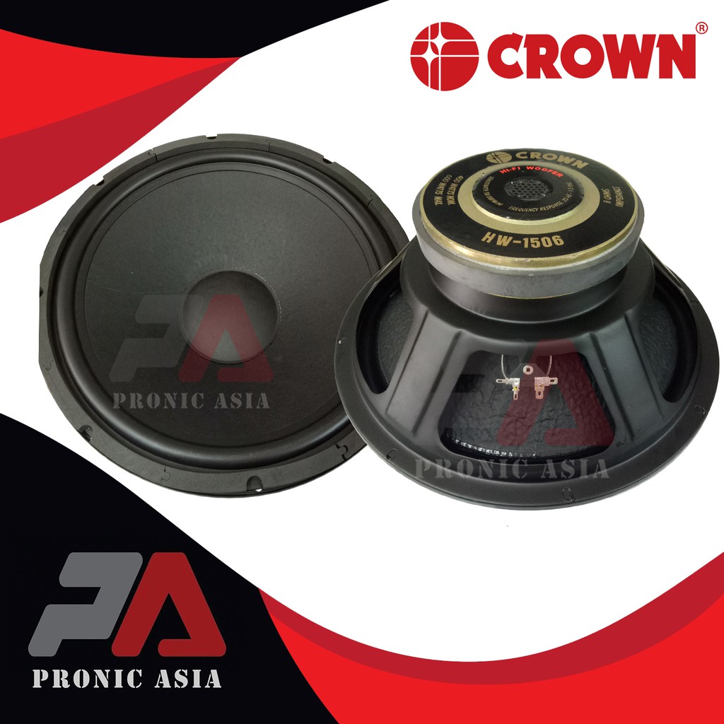 crown speaker 600 watts price