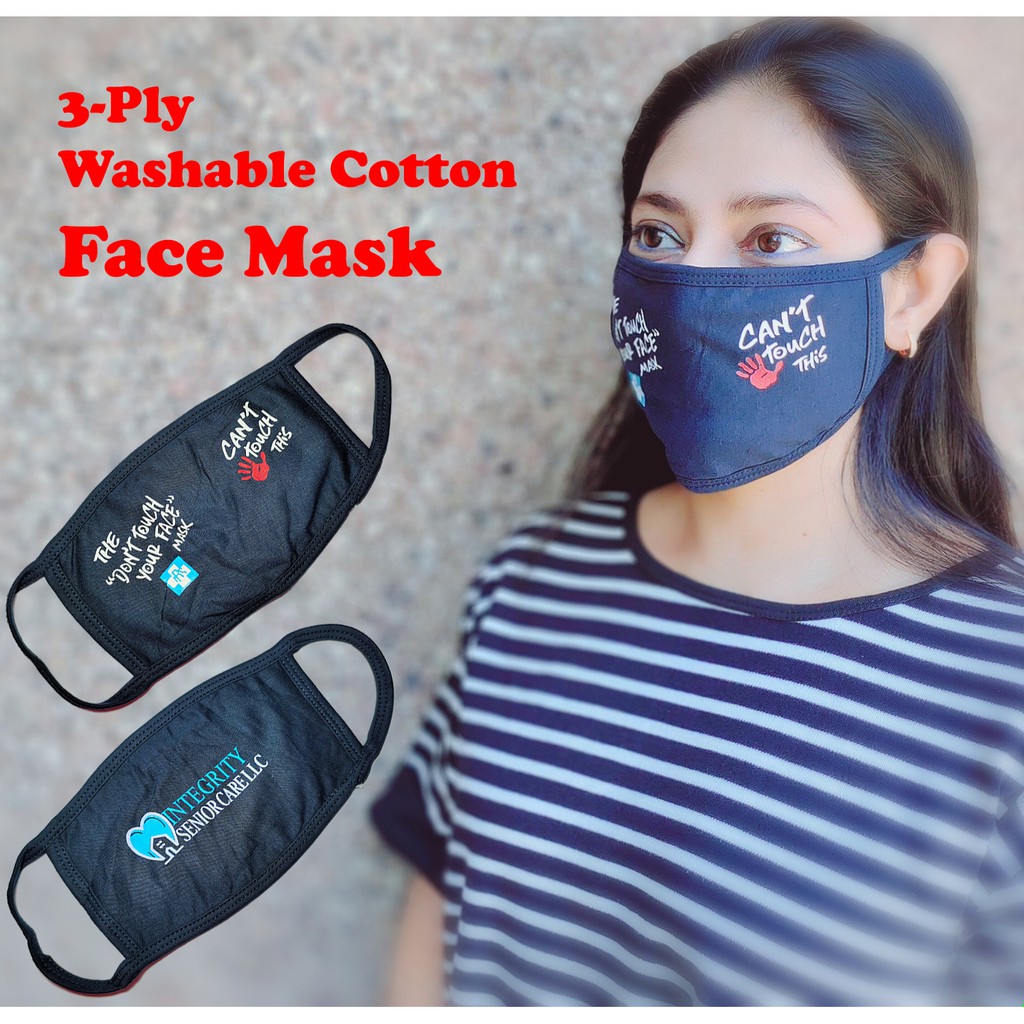 Washable Reusable Cotton 3 Ply Face Mask Imported High Quality Artistic