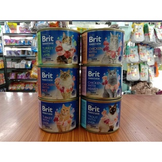 Brit Premium by Nature Cat canned wet food 200g