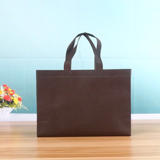2pieces Folding non-woven tote bag custom supermarket clothing shopping bag non-woven bag food bag #2