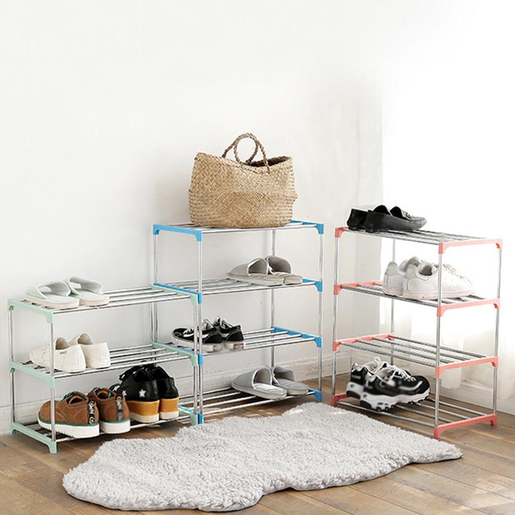 3 4 Layer Shoes Rack Diy Assembly Portable Home Outdoor Storage Furniture Organizer Shoe O7y8 Shopee Philippines