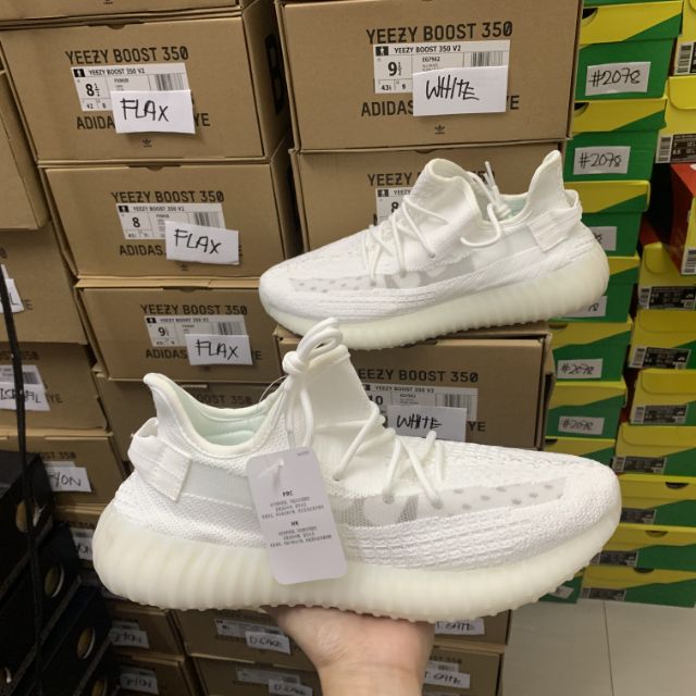 yeezy boost all white