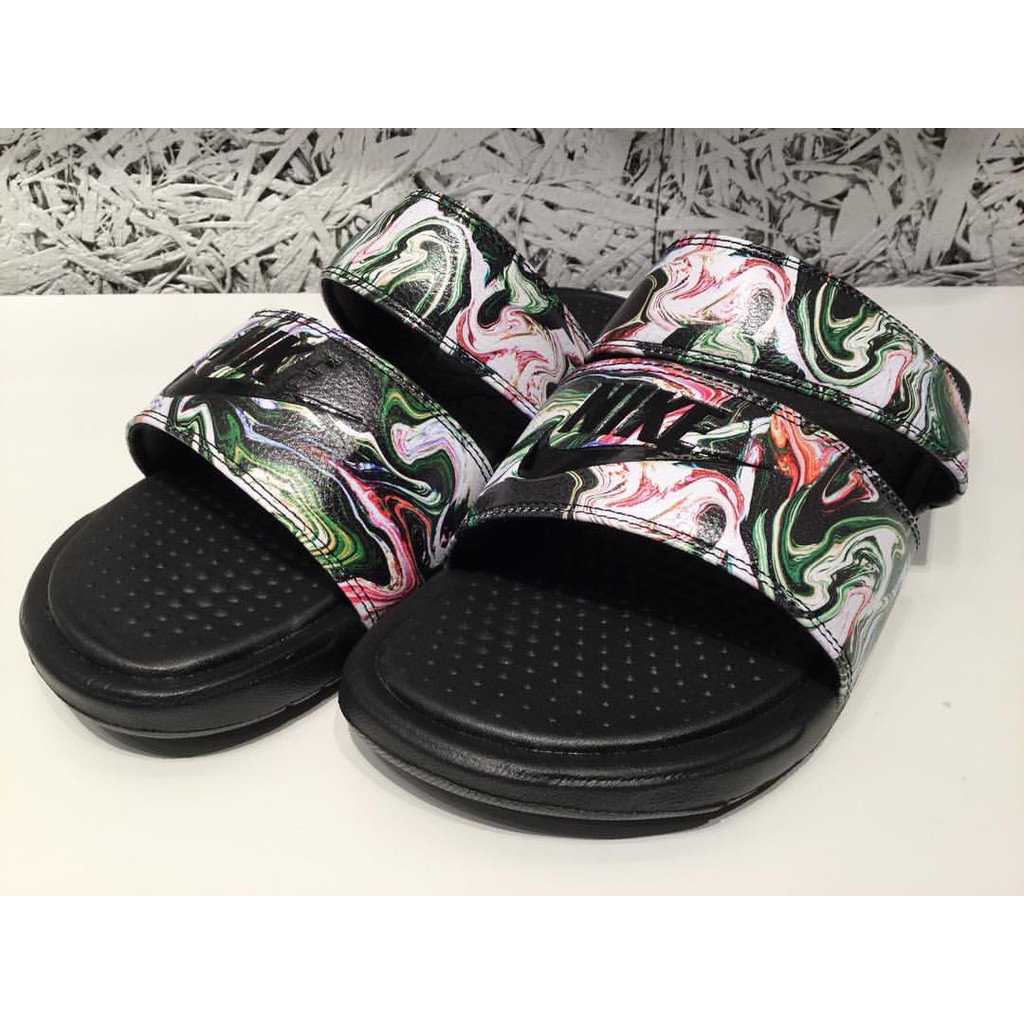 nike benassi duo ultra slide floral