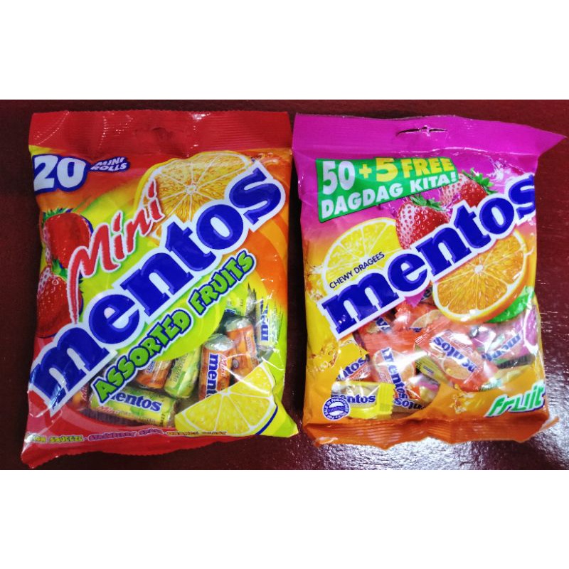 MENTOS ASSORTED FRUITS CANDY'S | Shopee Philippines