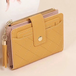CJT.BAGS#8820 KOREAN WALLET MUITI CARD STUDENT FASHION WALLET VERSION SIMPLE SHORT WALLET WOMEN