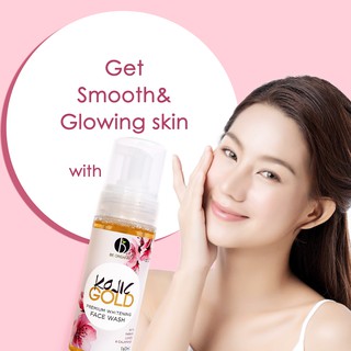 Be Organic Kojic GOLD Premium Whitening Face Wash 160ml ( Anti-Acne & Exfoliating ) #5