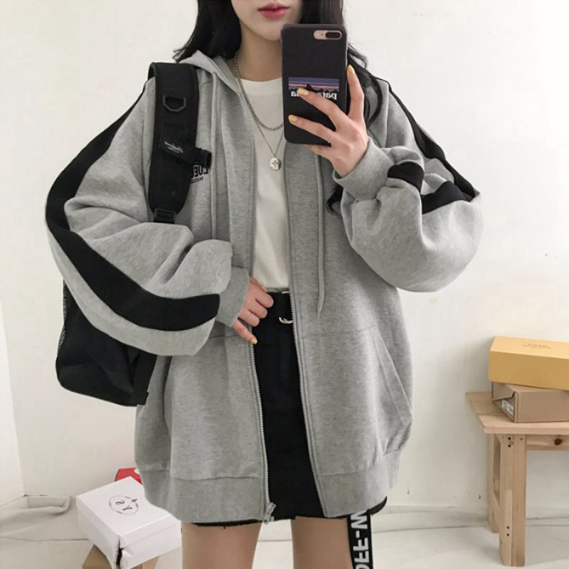 oversized hooded coat