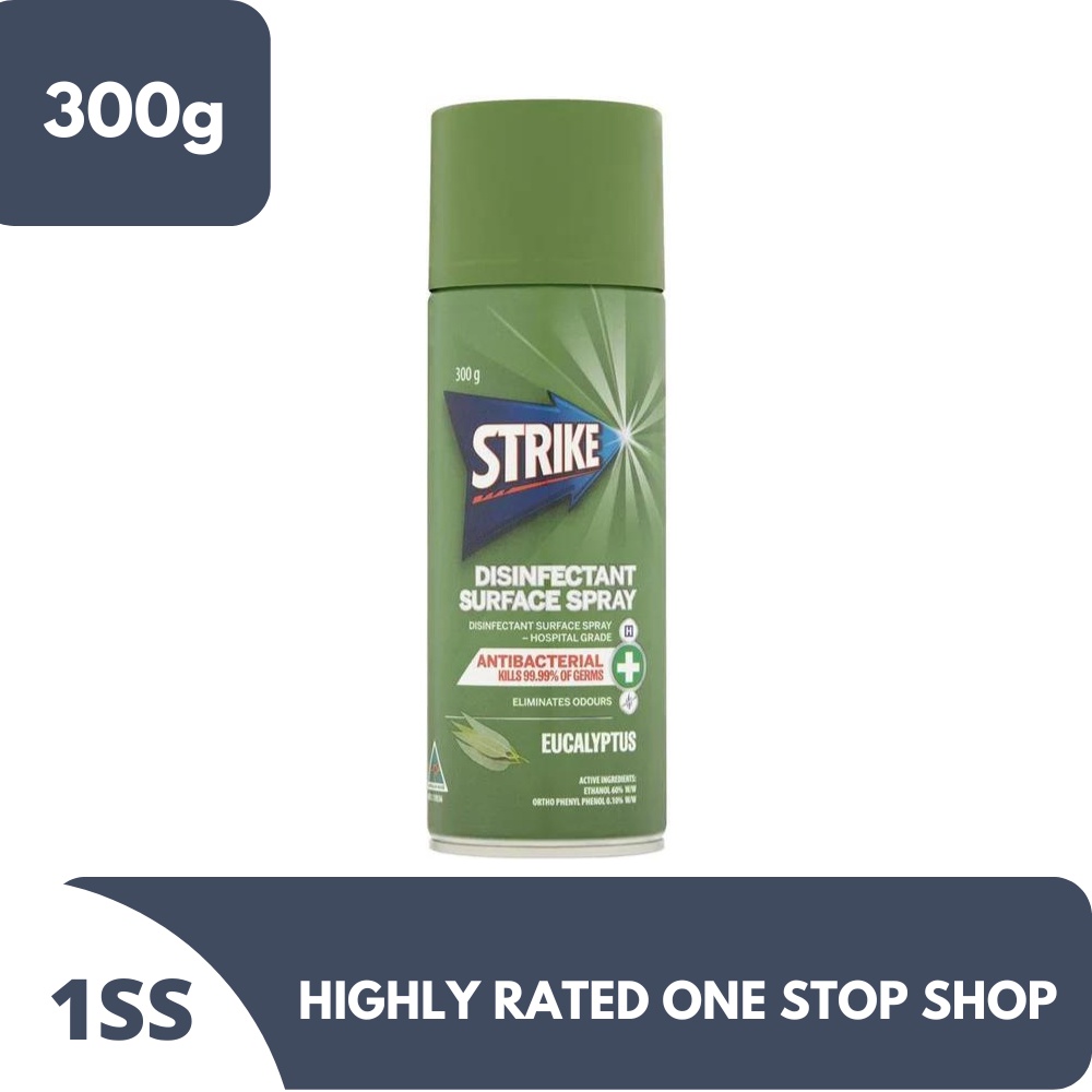 Strike Disinfectant Surface Spray Eucalyptus 300g Shopee Philippines