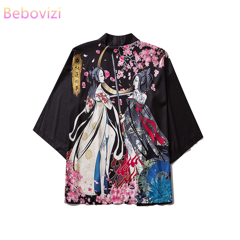 plus size japanese kimono dress