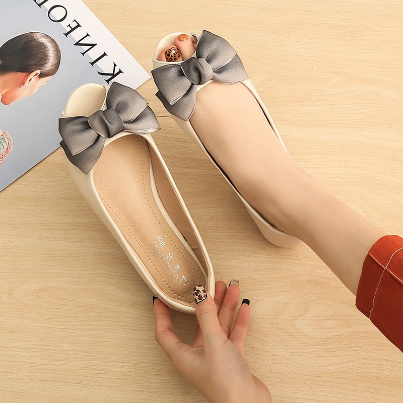 big orange shoe shop