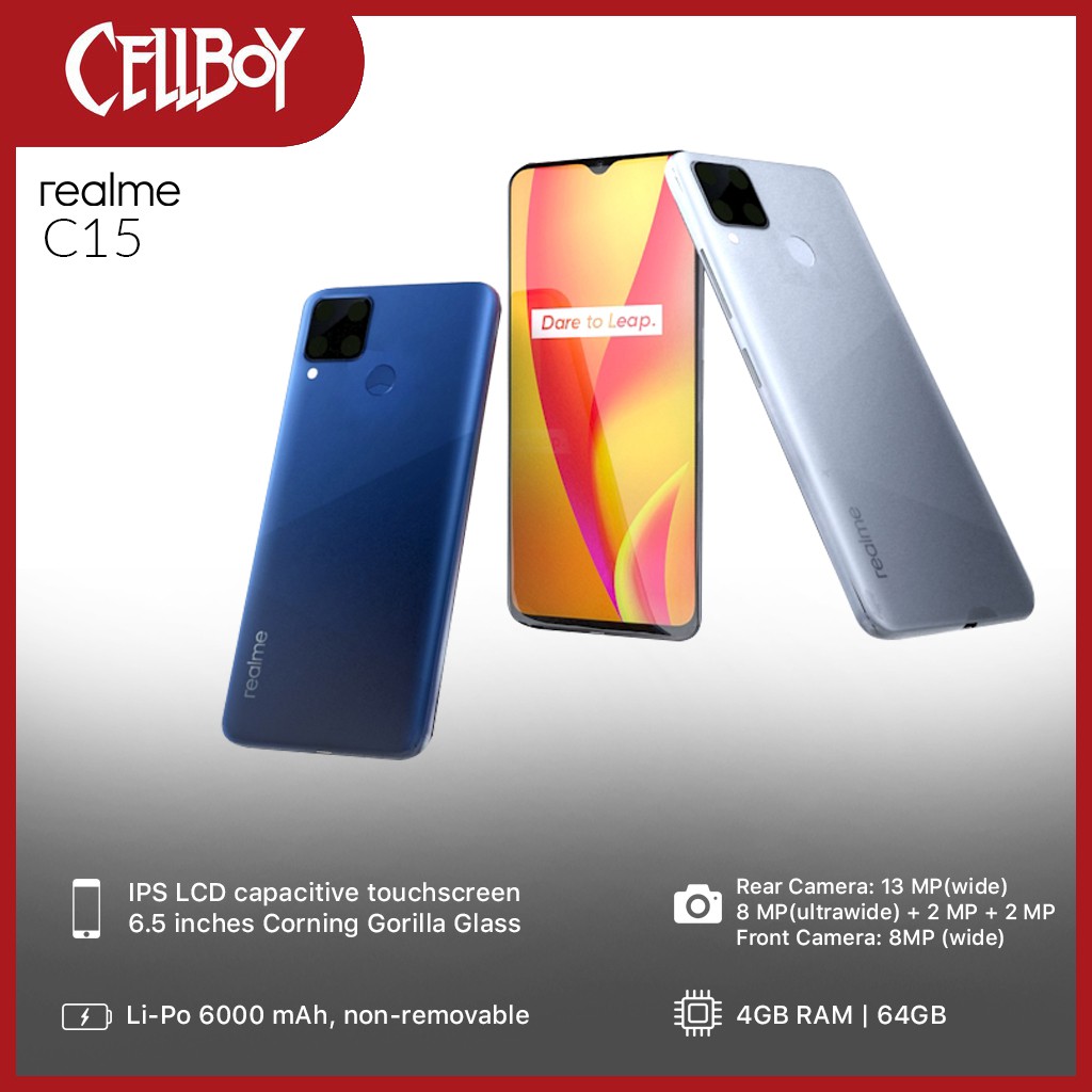 Realme c15 4 64gb seagull silver rmx2180 обзор