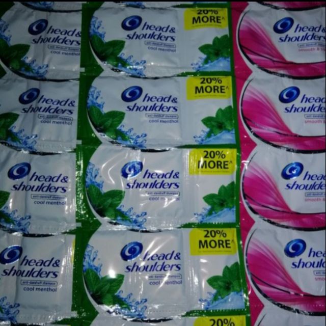 Head & shoulders sachet 12mlx12 pcs. Shopee Philippines