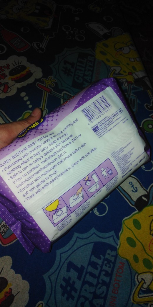 lavender scented baby wipes