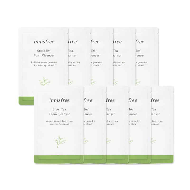 Innisfree Green Tea Foam Cleanser Sachet Philipes