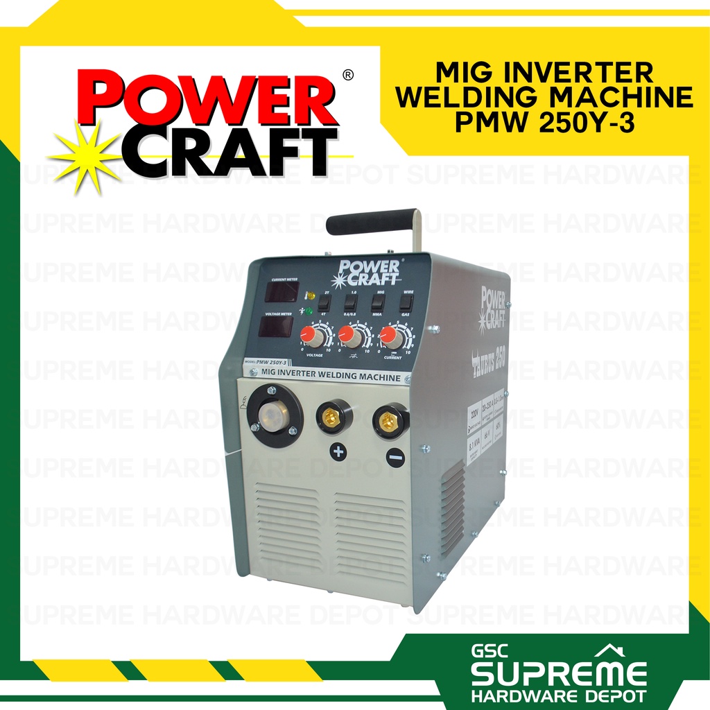 Powercraft MIG Inverter Welding Machine PMW 250Y3 Shopee Philippines