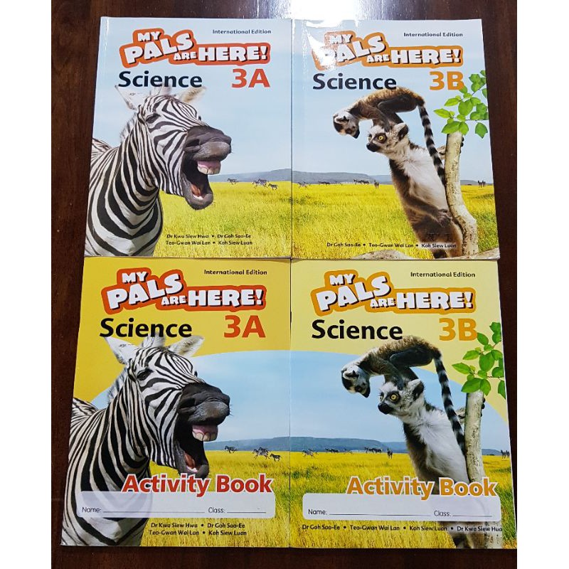 Grade 3 Science Book - My Pals Are Here Science 3A And 3B Set (preloved ...