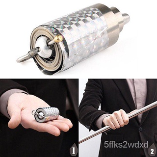 BK✿Wonderful Appearing Cane Metal Silver Magic Close Up Illu