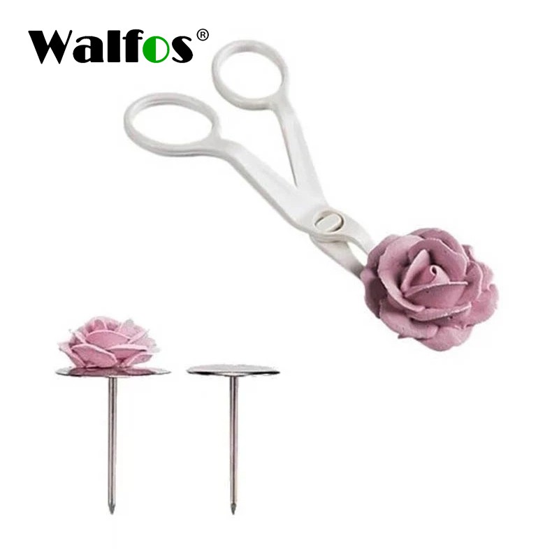 Walfos 2 Pcs. Treats Flower Lifter And Flower Nail Set Baking Decorating  Tools | Shopee Philippines