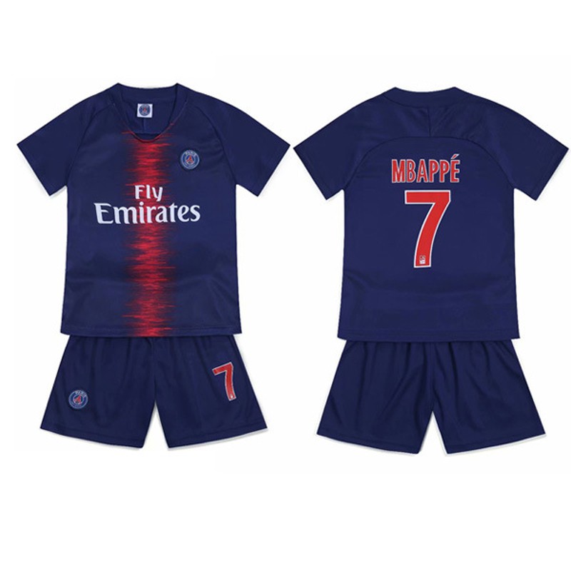 mbappe jersey kids