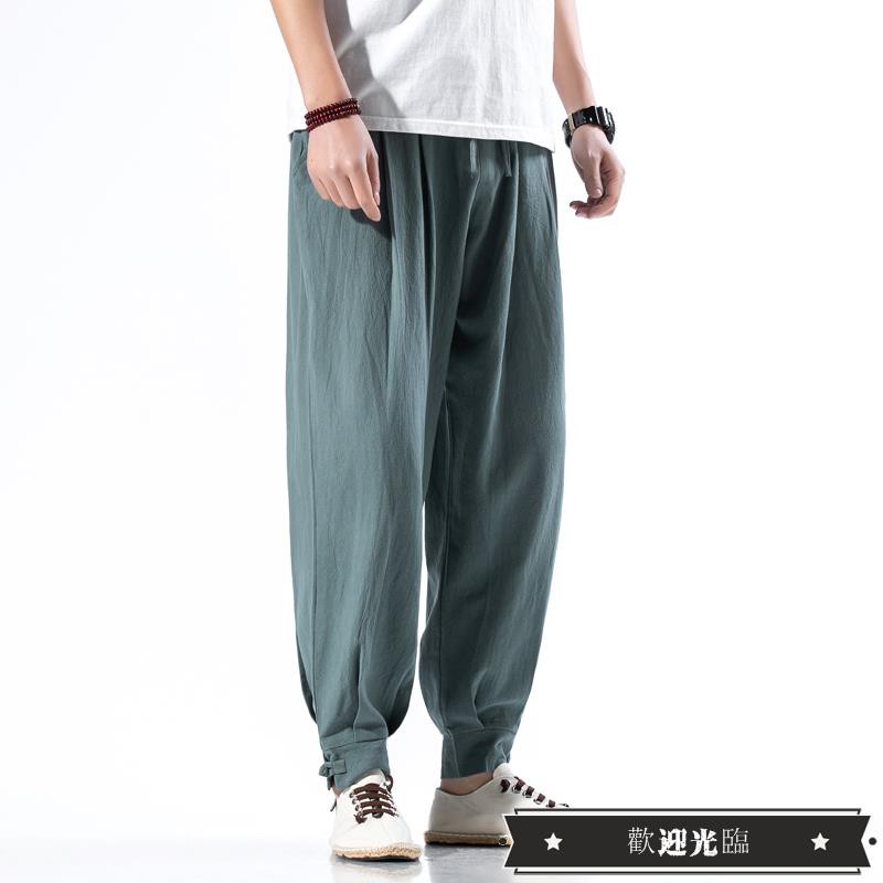 mens casual linen pants