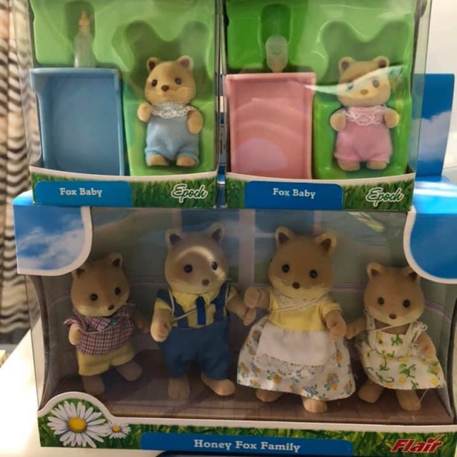 sylvanian families fox family