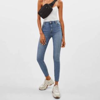 bershka high waist jeans