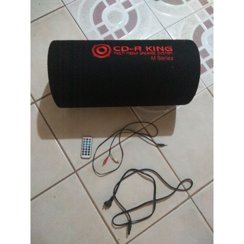 Black bluetooth speaker cdr king