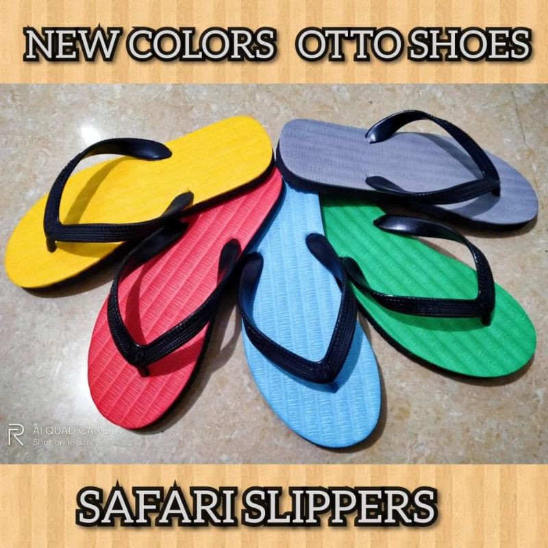 OTTO SHOES SAFARI Slippers (Unisex) / MARIKINA MADE /Rubber Beach