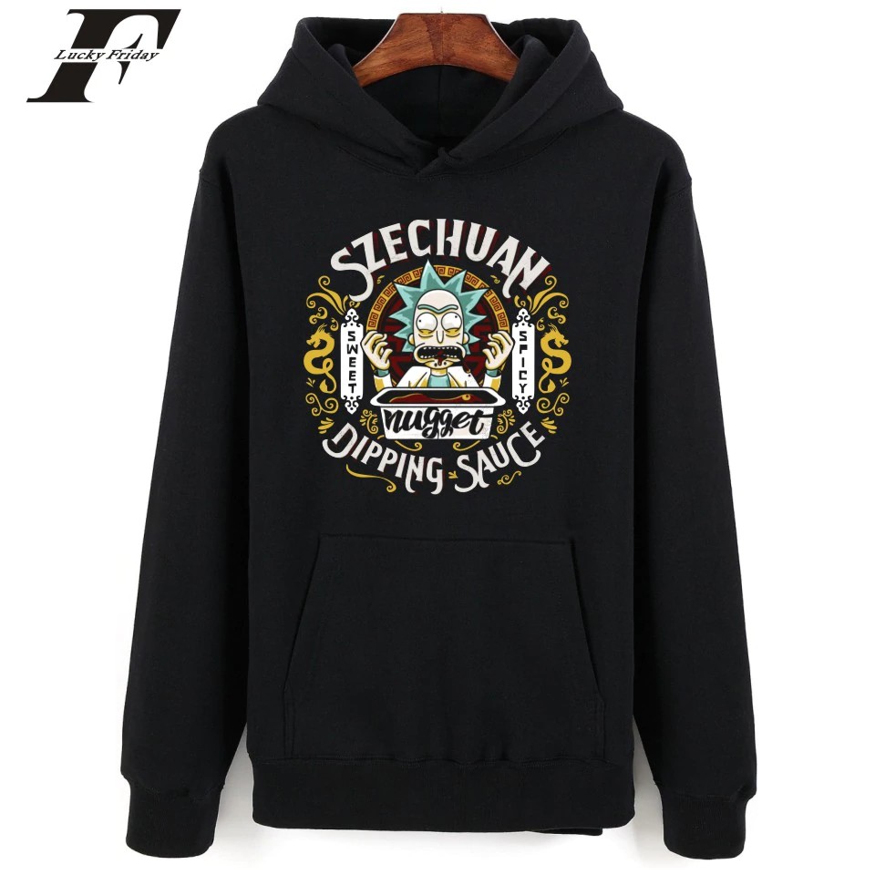 mens rick and morty hoodie