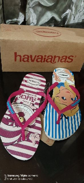 havaianas alice in wonderland