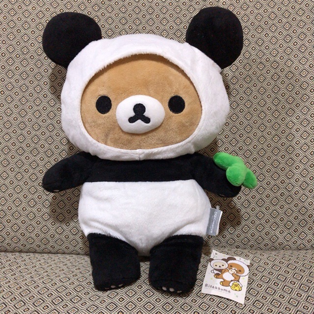 rilakkuma panda plush