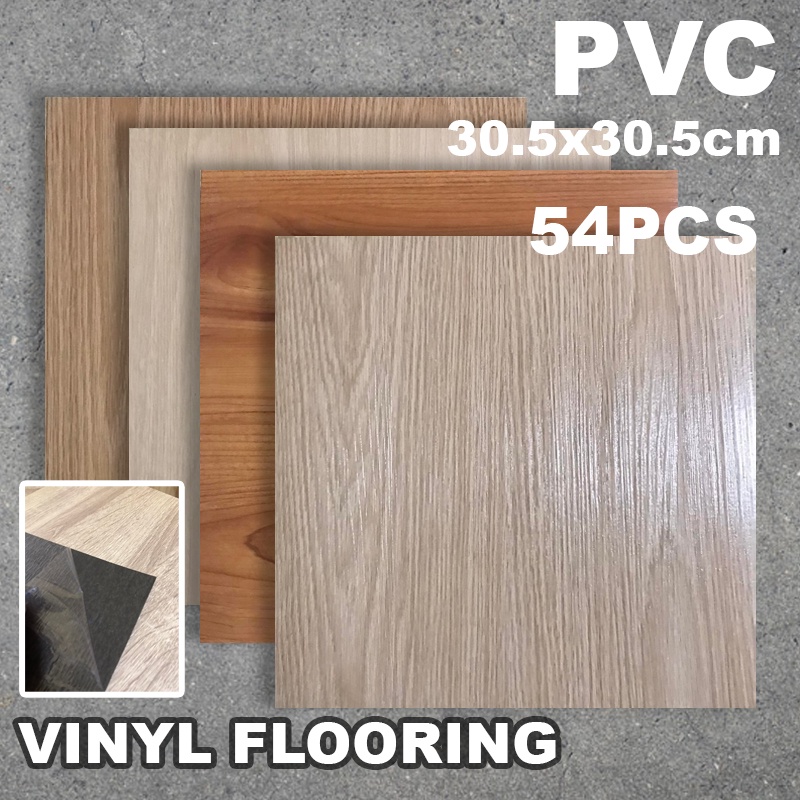 EVLA PVC Wood Vinyl Floor Sticker SelfAdhesive PVC Tiles for floring