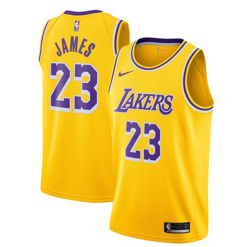 Original nba James Lakers jersey nike 