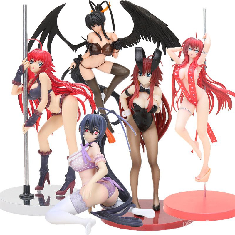 Anime High School Dxd Action Figure Bunny Girls Rias Gremory Himejima Akeno Swimwear Ver 1 12 Scale Shopee Philippines