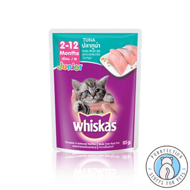 Tuna Wet Kitten Food Pouch from Whiskas 