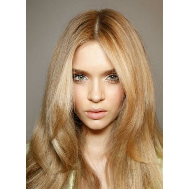 Light Golden Blonde Hair Color Permanent Hair Color Shopee