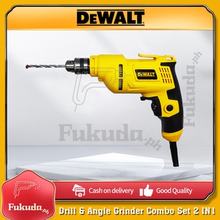 DeWALT 2Pcs Grinder With Drill Set（Yellow) #4