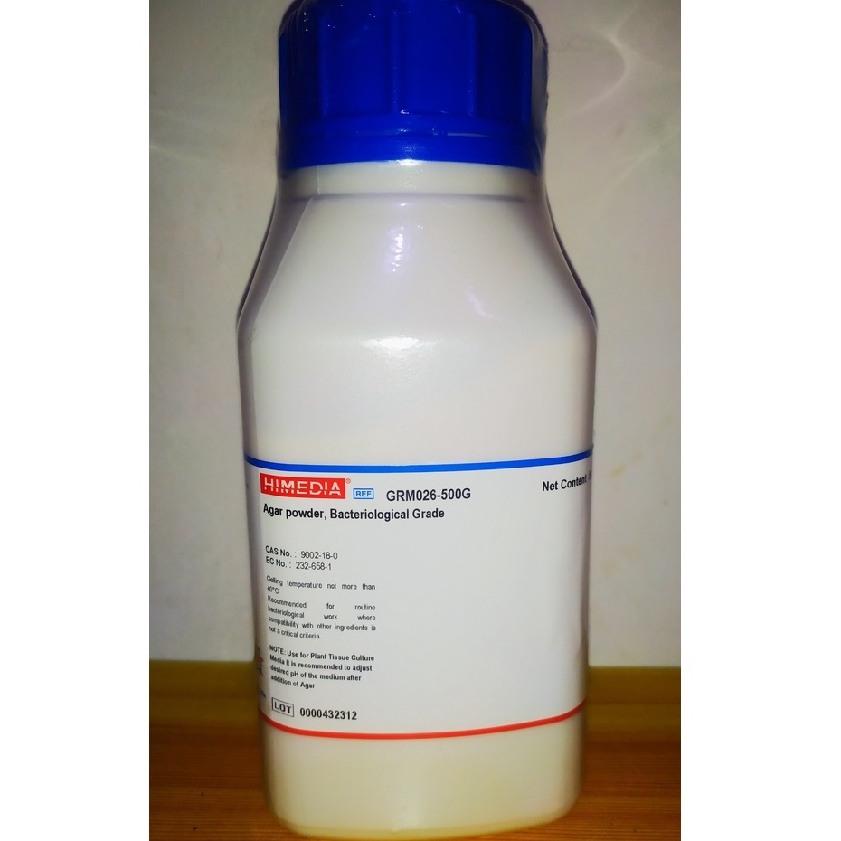 HIMEDIA Bacteriological Agar 500g For Microbiology Shopee Philippines