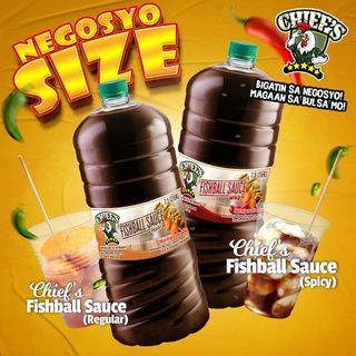 CHIEF'S Fishball Sauce Negosyo Size Regular 2.5 liters