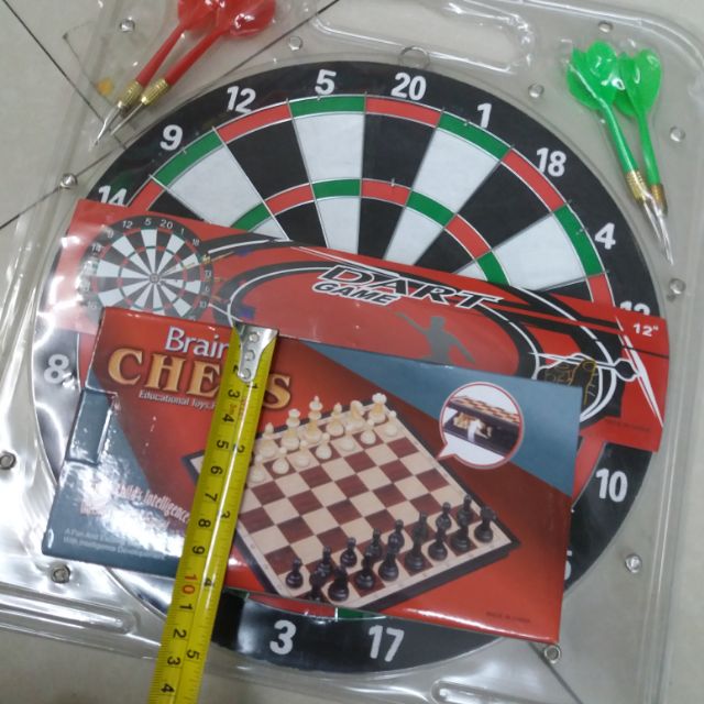 12''X 1/2inch Dartboard Dart Board with 4 Darts only Shopee Philippines