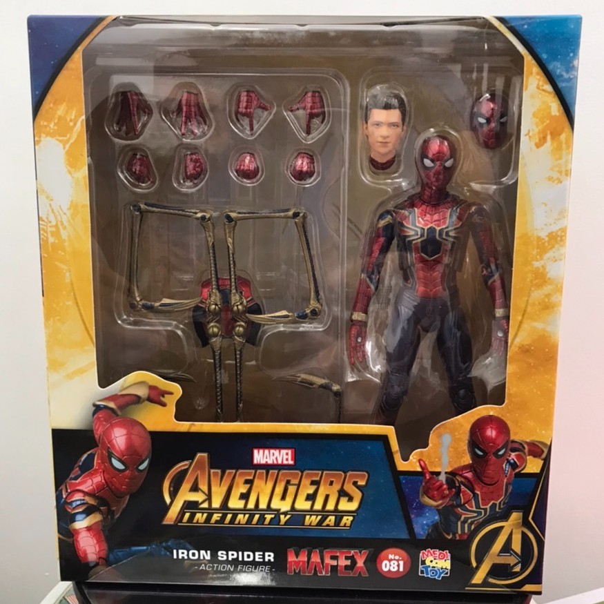 mafex iron spider infinity war