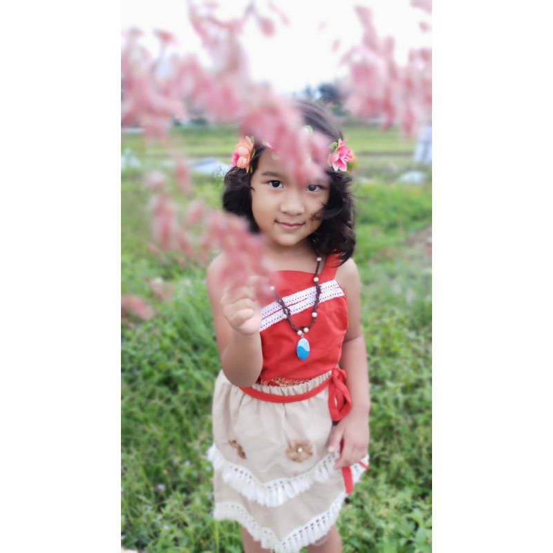 Moana Costume Kids Moana Costume Shopee Philippines