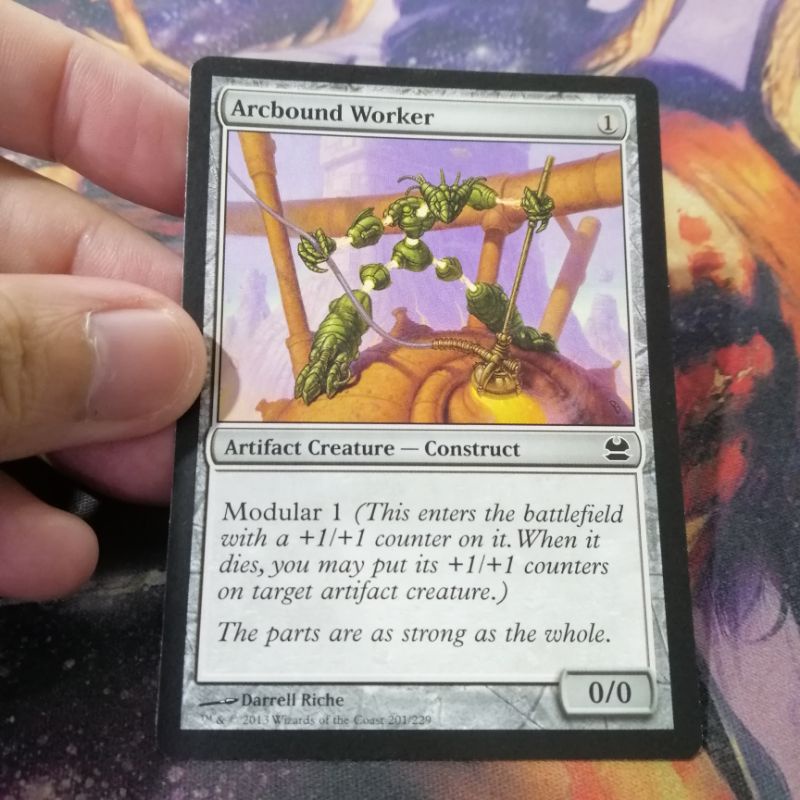 1 Arcbound worker modern masters pauper commander MTG | Shopee Philippines