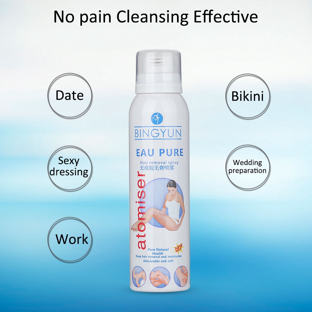 For Mousse Natural Foaming Removal Spray Leg Armpit Arm Hair
