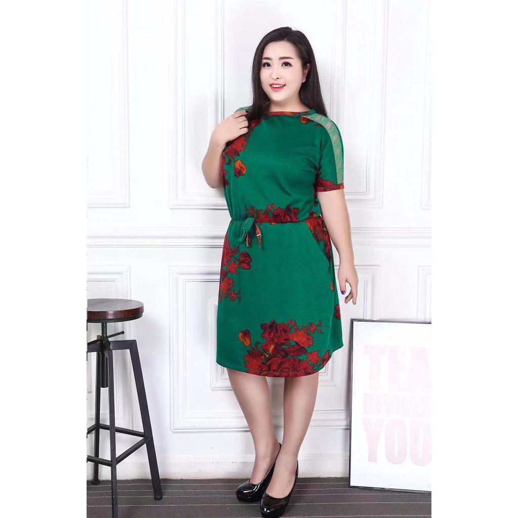 shopee plus size dress