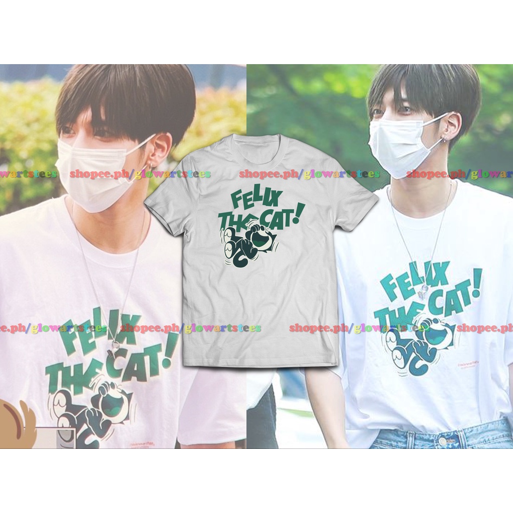 TXT Taehyun and Heuning Kai ”Felix the Cat” Inspired Shirt