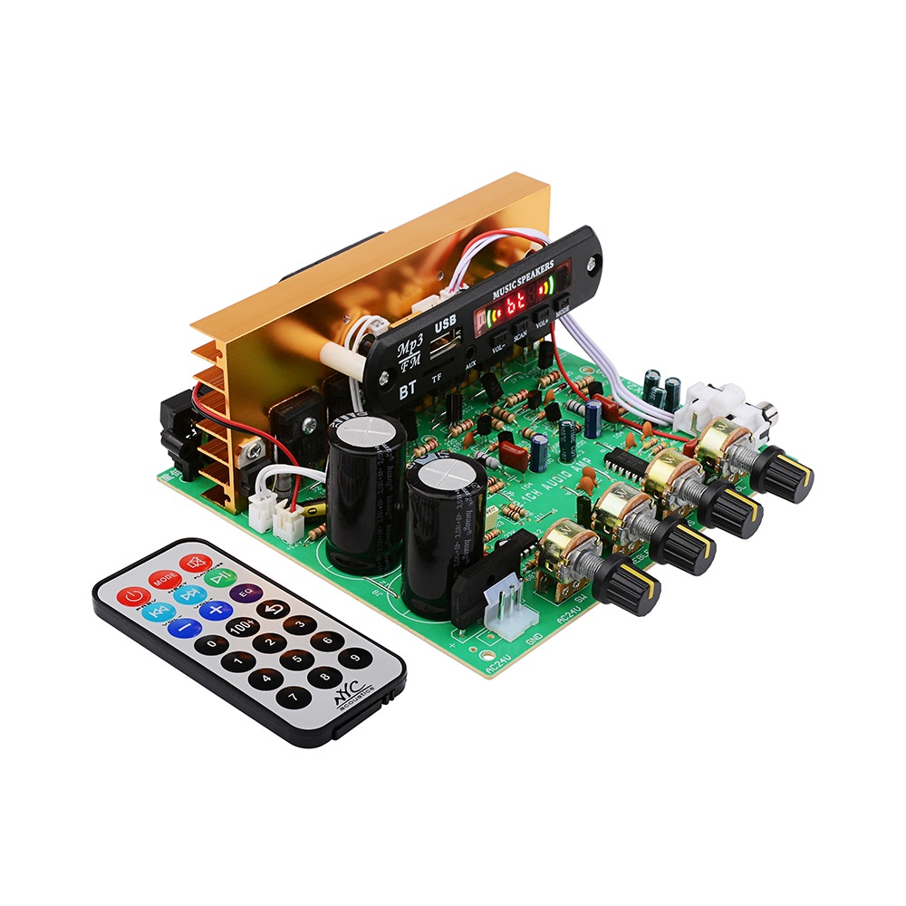 Amplifier Board 80W 2.1 Channel Subwoofer Amplificatory Audio Board ...