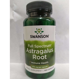 SWANSON Astragalus 470 Mg 100 Kapsułek - Przepis Na Zdrowie