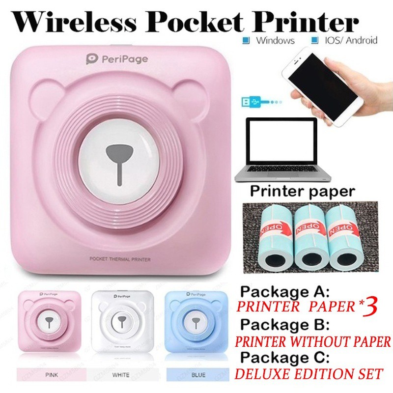 bluetooth mini thermal printer