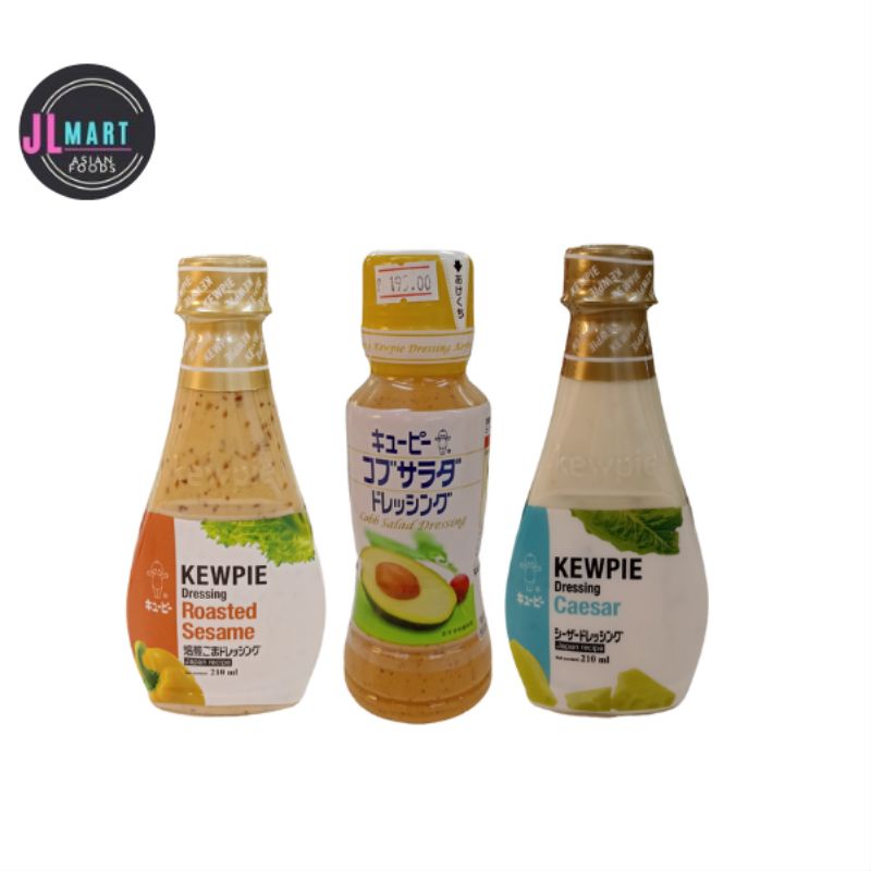 Kewpie Roasted Sesame/ Dressing Caesar/ Cobb Salad 210ml, 180ml